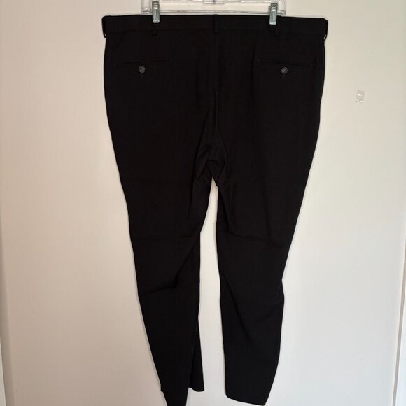 BERT PULITZER Men's Dress Pant Black 42X30 Slash Pocket Stretch - Picture 3 of 6